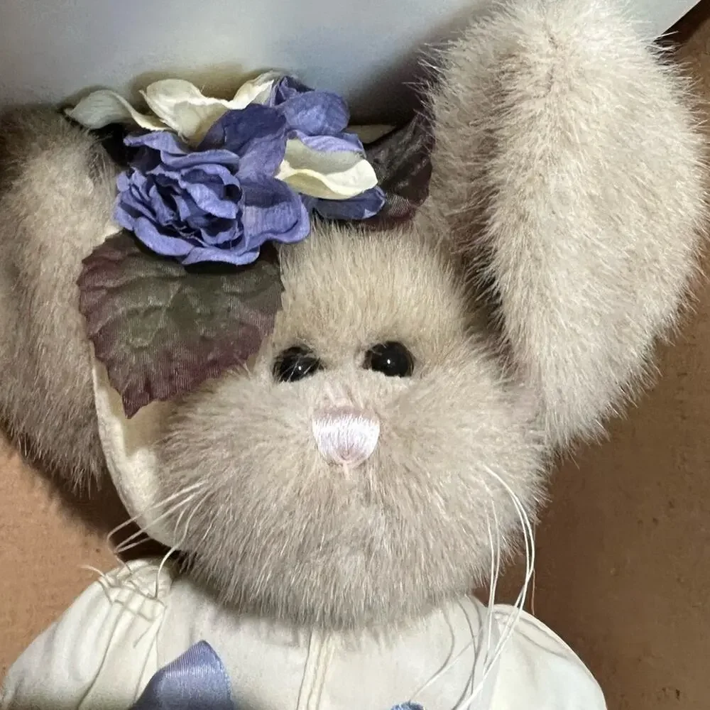 Bearington Collection Tulip & Duck #1077 Plush stuffed Animal 15’ rabbit
